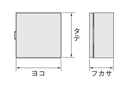 CHB-A CH形ボックス（防塵パッキン付） | 日東工業 | MISUMI-VONA 