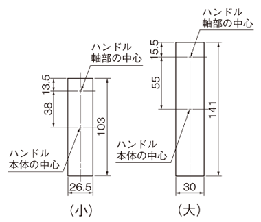 H-86-Z | H83～87 防水平面ハンドル | 日東工業 | MISUMI(ミスミ)