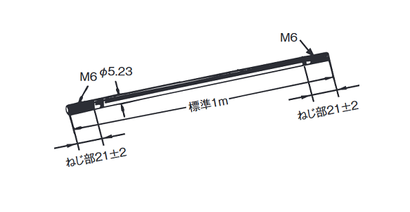 F03-01 TITANIUM ELECTRODE | 電極棒および周辺部品 F03-□ | オムロン | MISUMI(ミスミ)