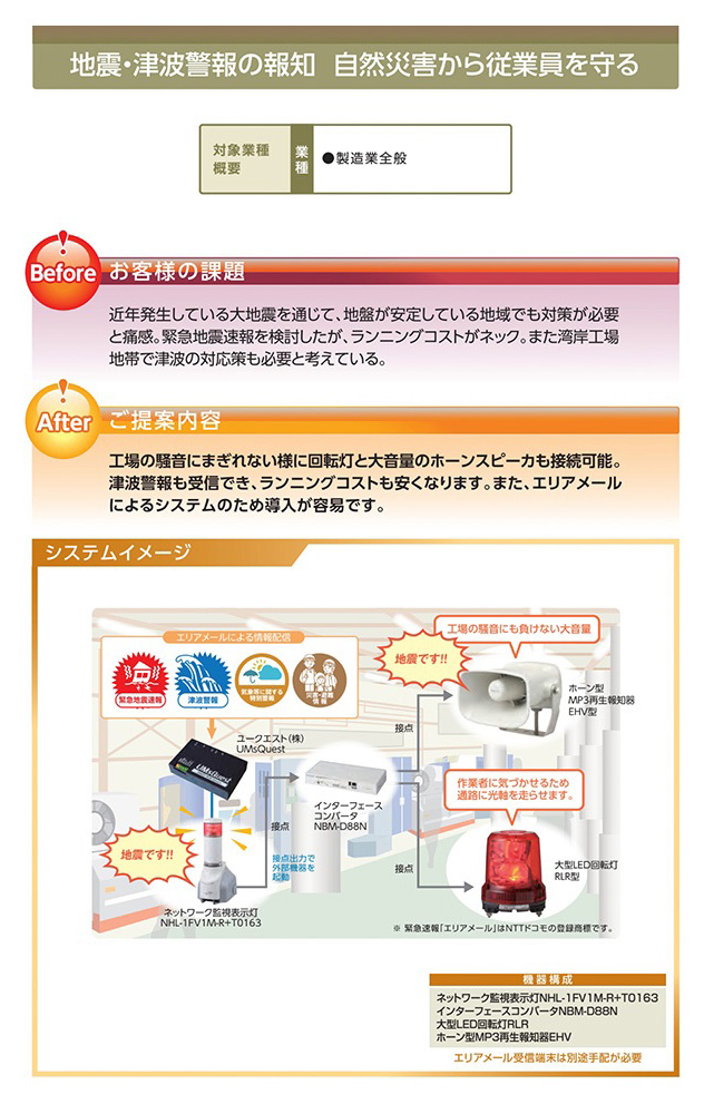 パトライト 強耐振型LED大型回転灯(RLR-M2-Y) - 2