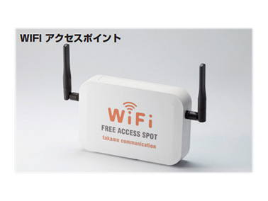 WiFi access point.