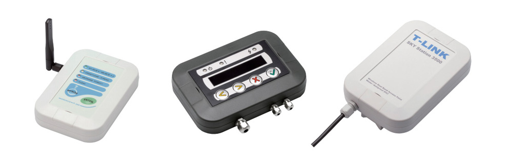 The WP series can be used with outdoor-use transmitters or industrial wireless communication units.