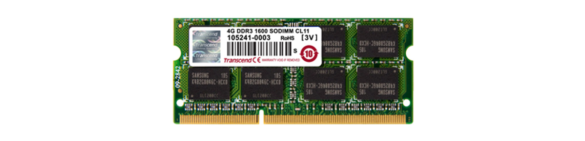 DDR3-1600 SO-DIMM 8GB トランセンド MISUMI(ミスミ)