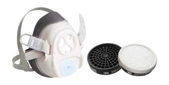 3M スリーエム 防毒マスク 3000 (半面形面体) ガスマスク 作業用 防毒マスク