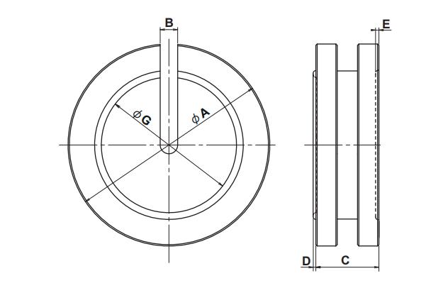 ファースト店新光電子(VIBRA) M1CSO-2KA OIML型円筒分銅セット M1級(2級) 2kgセット(1g〜1kg) 非磁性