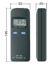 未使用 RKC 携帯用温度計 デジタル温度計 DP-350 本体のみ-
