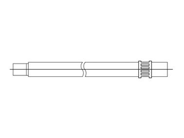 伸縮自在延長管 φ32mm（直径32mm）×535〜895mm