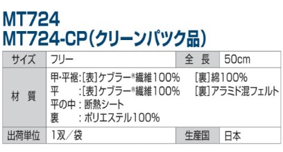 マックス マックス 耐熱手袋 耐熱ミトン マックパワー300クリーン