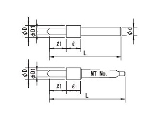 六角ボルト沈め用段付ドリル Z型 DCB-TZM | 栄工舎 | MISUMI-VONA 