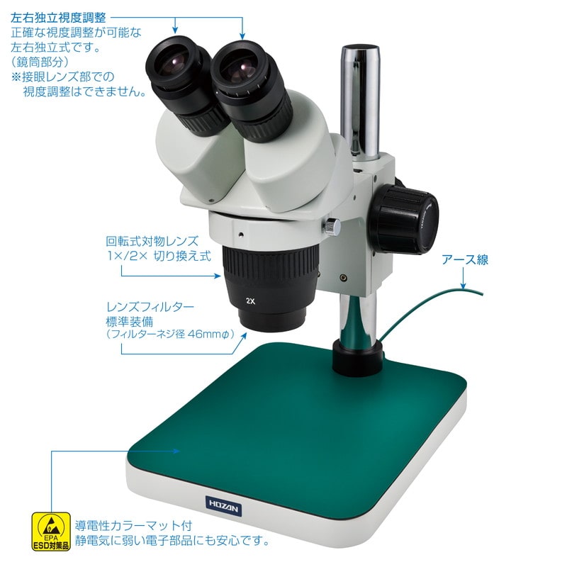 ホーザン(HOZAN) 接眼レンズ 光学機器用部品 顕微鏡用接眼レンズ 倍率:20倍 取付径:30mmΦ L-546-20