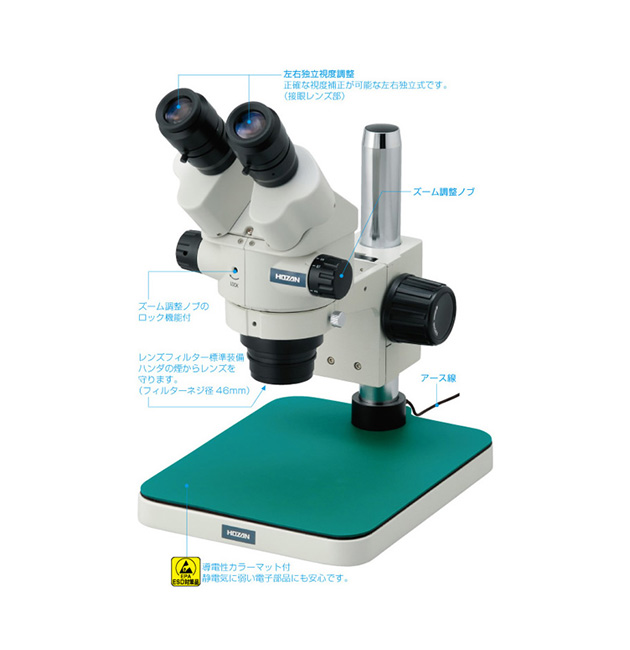 実体顕微鏡 ズーム型 L 46 ホーザン Misumi Vona ミスミ