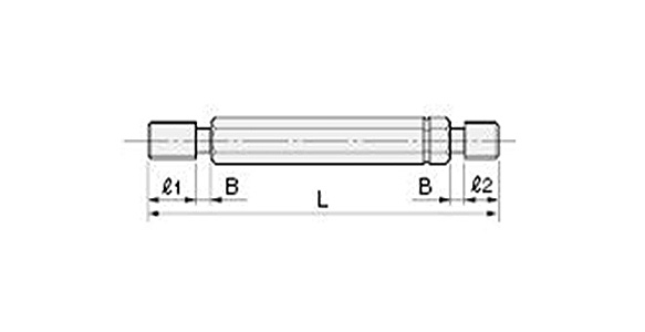 M8-1.25-6H-GPNP | 限界ねじプラグゲージ ISOプラグ | 第一測範製作所 