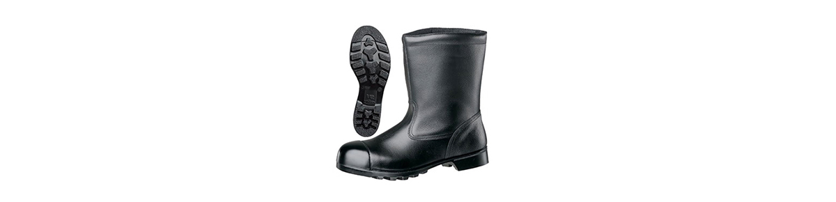 ミドリ安全安全靴 JIS規格 H種 重作業対応 トゥキャップ付き 半長靴 W540N CAP ブラック28 - 3