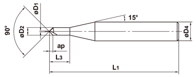 VC2C 2枚刃ミラクル 面取りカッタ | 三菱マテリアル | MISUMI-VONA 