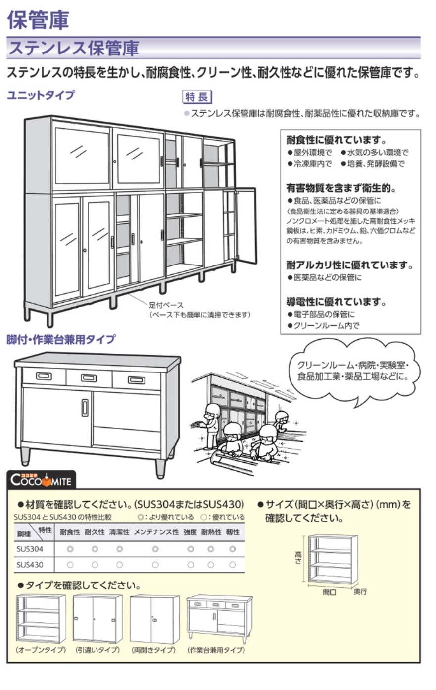 マルゼン 吊戸棚 W750×D300×H600〔BCS6X-0730S〕 【吊戸棚 業務用】【厨房館】 業務用厨房ラック