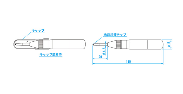 型番 | チップ付き自動ポンチ | 新潟精機（SK） | MISUMI-VONA【ミスミ】