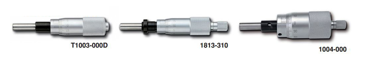 1004-030 マイクロメータヘッド 測定範囲0～25mm 新潟精機（SK） ミスミ 377-4601