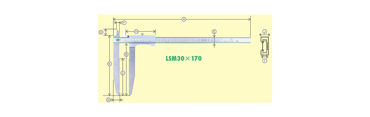 純正直販店 カノン ロングジョウノギス２００ｍｍ LSM20X110 OS