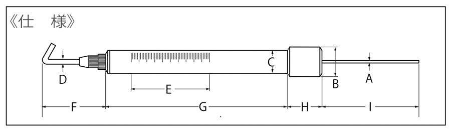 カノン 棒形テンションゲージ 標準タイプ | 中村製作所 | MISUMI-VONA 