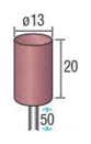 ゴム砥石 パワーポリッシャー 軸径φ3.0 46652/46653/46654/46656外形図