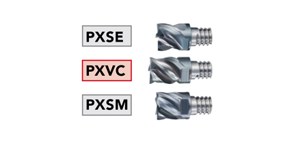 フェニックスシリーズヘッド交換式エンドミル3枚刃ボールタイプ PXM PXBE 選定サポート1