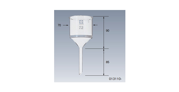 ガラスろ過器 円筒ロート形 3gp 17gp 柴田科学 Misumi Vona ミスミ