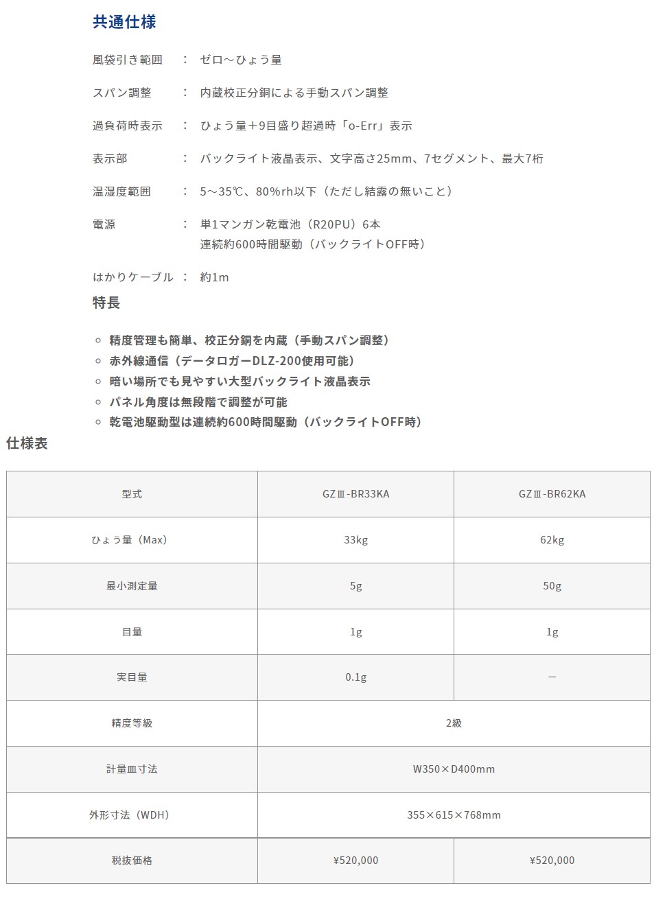 本質安全防爆構造電子はかり（特定計量器）ＧＺ３ | 新光電子 | MISUMI-VONA【ミスミ】