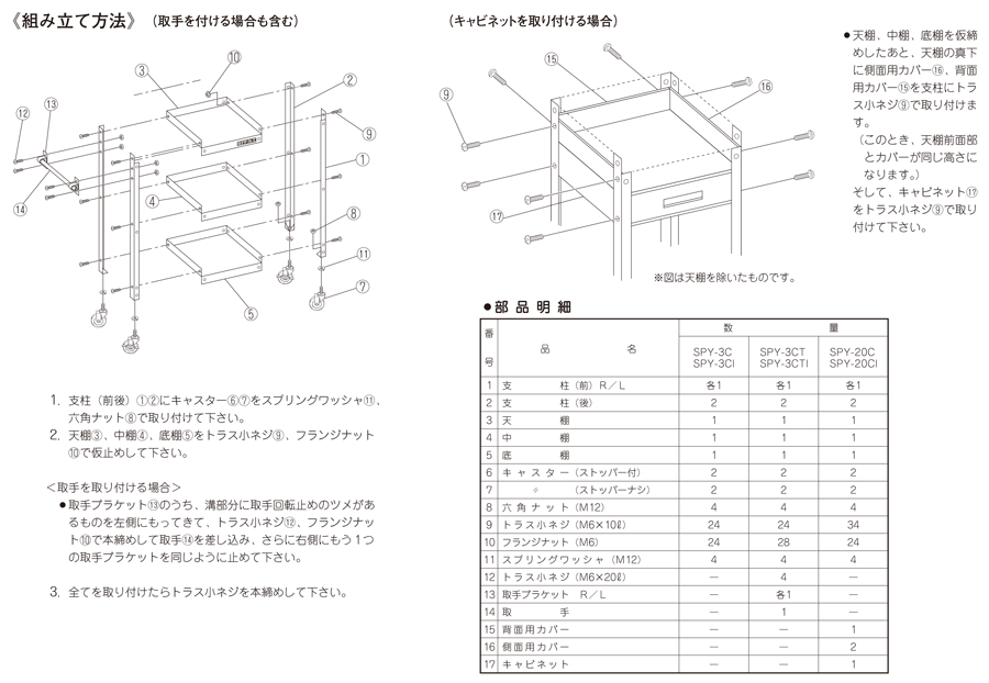 SPY-20C | スペシャルワゴン（棚板前面開放型） | サカエ | MISUMI 