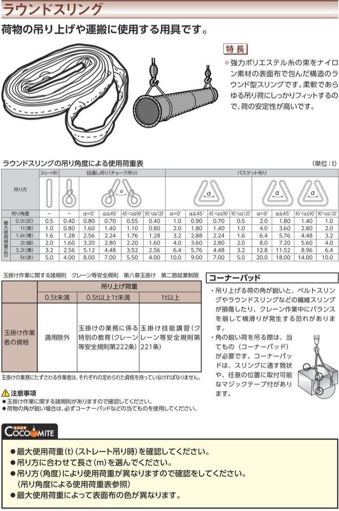 お得即納 シライ マルチスリング HE形 両端アイ形 3.2t 長さ4.0m