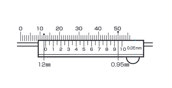 測定値:12.95mm