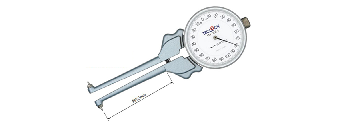 テクロック GMD-8J 外側デジタルキャリパゲージ TECLOCK 通販