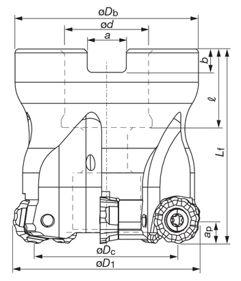 TRC12R063M22.2-06 | TACミル ROUNDSPLIT TRC12 | タンガロイ | ミスミ