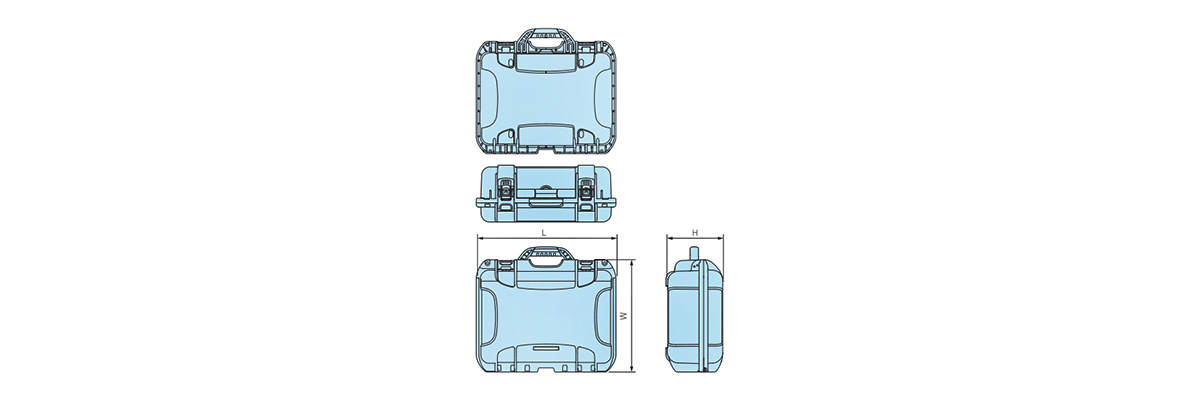 NK925BS | NK型防水キャリングケース（内装スポンジ付） | タカチ電機 