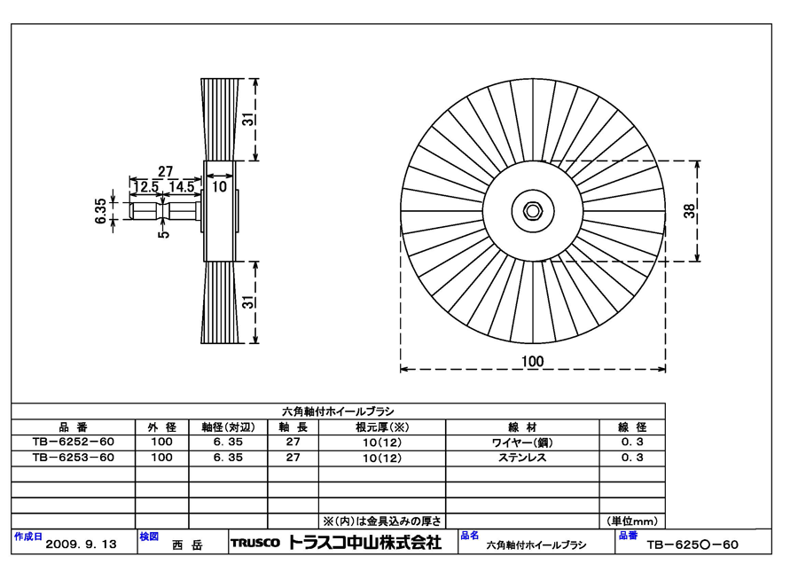 市場 Utoolmart 鋼線径1.3mm ホイール径100mm シャンク直径6mm ワイヤーブラシ ワイヤホイールブラシ