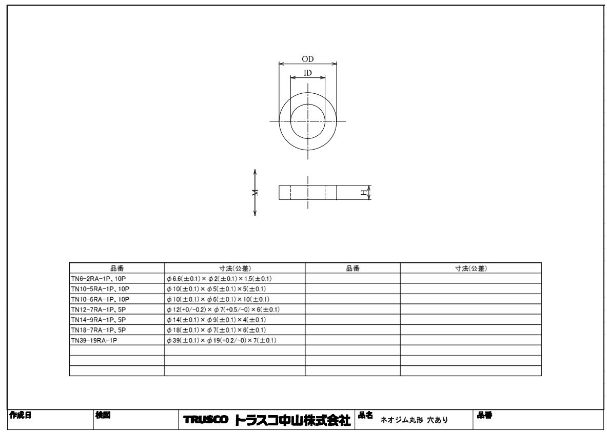 ネオジム磁石【1～10個入り】 仕様02