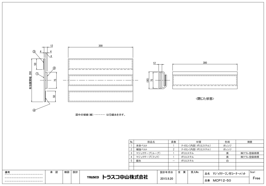 ファクトリーアウトレット Secutex チェーンコーナーパッド 可動式 SKK16 作業工具 荷役工具 ベルトスリング