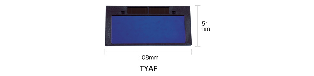 型番 | 手持ち面用自動遮光フィルタ#10 TYAF-10 | トラスコ中山