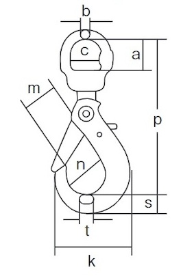 チェーンスリング スイベルフック 2本吊り | 象印 | MISUMI(ミスミ)
