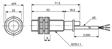 近接センサ CRシリーズ（静電容量型） | AUTONICS（オートニクス 