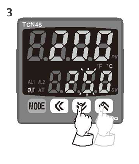 TCN4S-22R | 2段表示実用型 PID制御温度調節器 TCNシリーズ | AUTONICS 