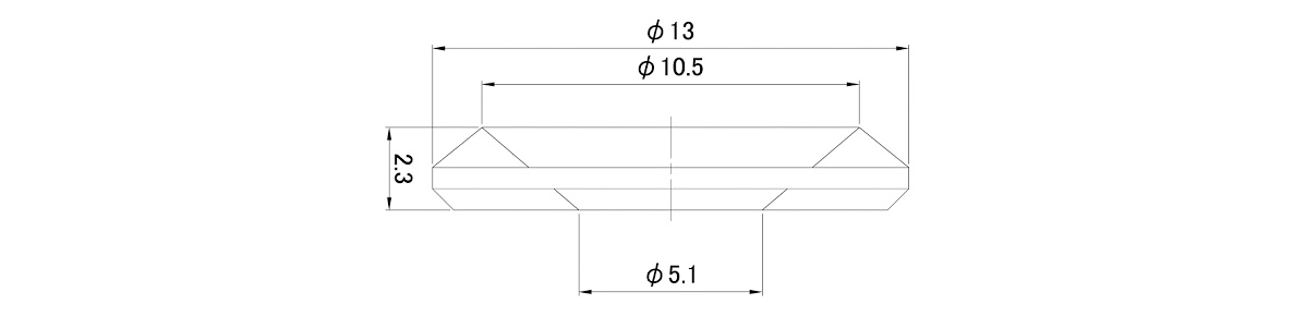 四角ナット（ＪＩＳ・Ｂ−１１６３4カクN(JISB-1163  M20(30X16 ステンレス(303、304、XM7等) 生地(または標準) - 3