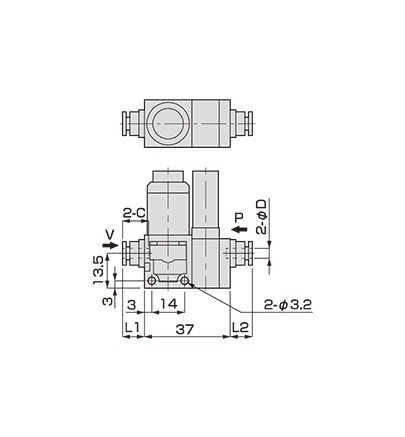 CKD セルバックス真空エジェクタ16mm幅 VSKM-S61262-3 DIY・工具 | motr.ca