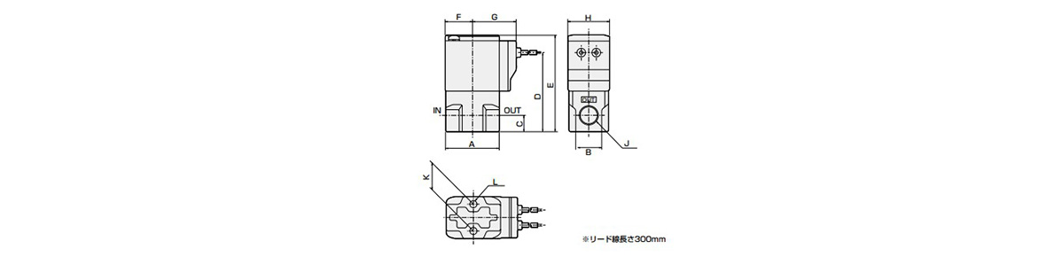 直動式2ポート電磁弁（ジャスフィットバルブ） 乾燥エア用 FGB41-8-5-13RSA-3 CKD（シーケーディー） 1個（直送品