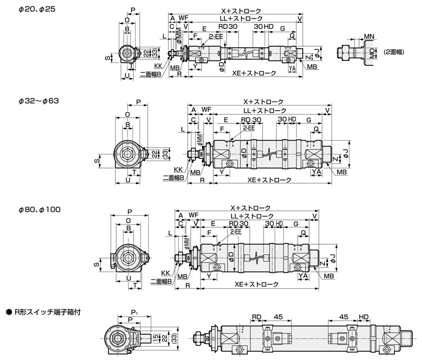 CKD CKD シリンダチューブ HCA-63-562-CYL-TUBE - 物流、運搬用