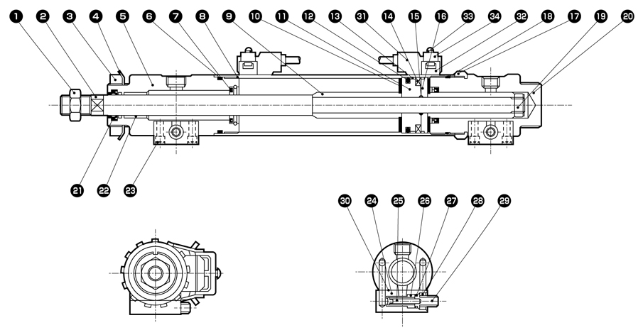 SANEI サーモデッキシャワー混合栓 ホース1.6M 配管ピッチ120ｍｍ 寒冷地用 パイプ径19ｍｍ S - 3