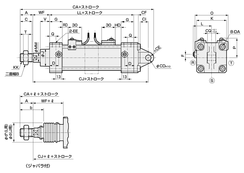 CKD スーパーマイクロＣＹＬピストンロッド組立 SCM-D-80D-587-PST-ROD