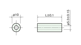 鋁墊片(空心)CL-E / - /柯drawing_11輪廓