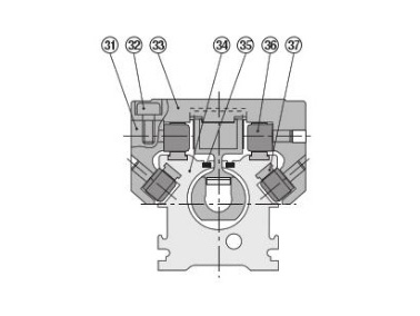 コガネイ スリット式ロッドレスORGAシリーズ ORGA20X450-L-F1-K1