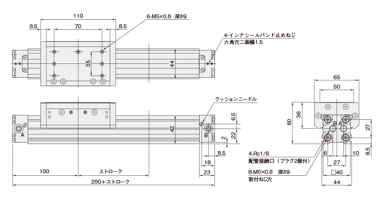 建築材料 e-kanamono ステンレス角パイプ SUS304 2.0x75x75x5000mm(2M 2M 1M) #400研磨仕上 SCK-1- - 1