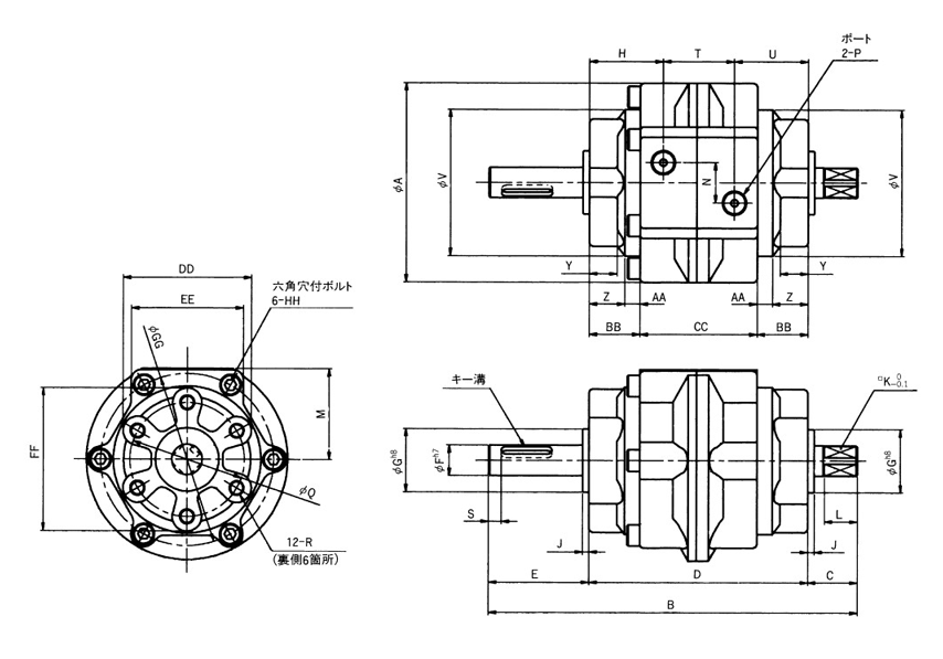 ハイロータ／標準形 PRNシリーズ (PRN150S-90-45)